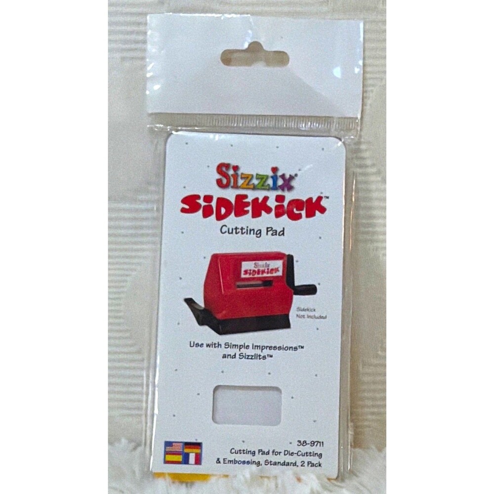 Sizzix Sidekick Cutting Pad 2-Pack 38-9711 Die Cutting Embossing New Old Stock